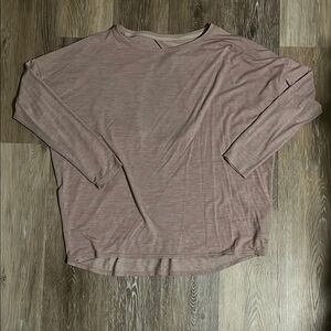 MPG Exercise Long Sleeve Open Back Top